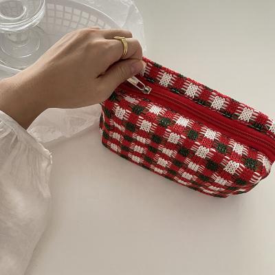 China 2022 Hot Sale Collection High Quality Christmas Makeup Packaging Bag Of Storage for sale