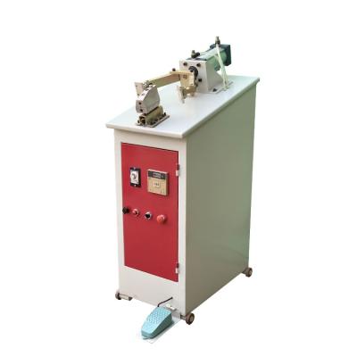 China Shoe Making Industry Single Station Heel Forming Vertical Type Hot Pressing Back Part Molding Machine for sale