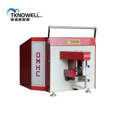 China Leather belt leather machinery hot sale single needle edge leather coloring machine for sale