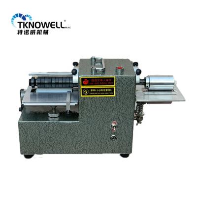 China Mini 10cm Width Leather Belt Slitting Machine Belt Slitter Belt Leather Belt Making Machine for sale