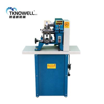 China High Speed ​​Leather Belt Leather Belt Double Edges Rounding Trimming Machine Edge Trimming Polishing Machine for sale