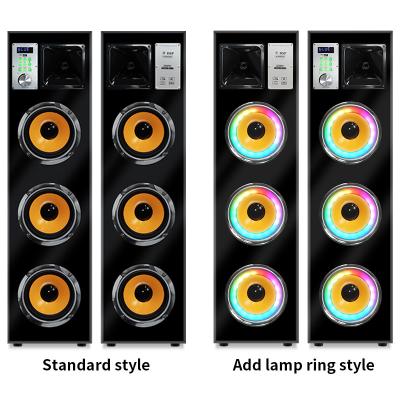 China Big Power Wireless Active Speaker 300W Loudsound Wood Plastic 45Hz - 20KHz for sale