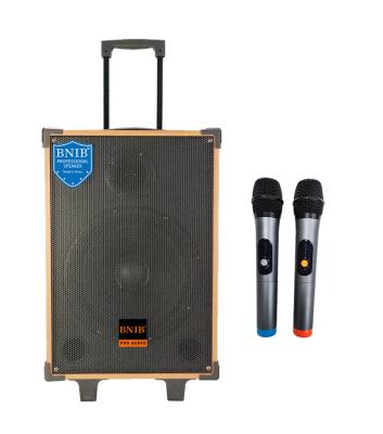 中国 Bluetooth Wooden Trolley Speaker 4.2 12V/2.6AH Battery 4-8 Hours Charging Time 販売のため