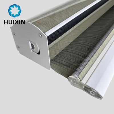 China New modern good quality manual zebra aluminum lampshade and fabric roller blinds for sale