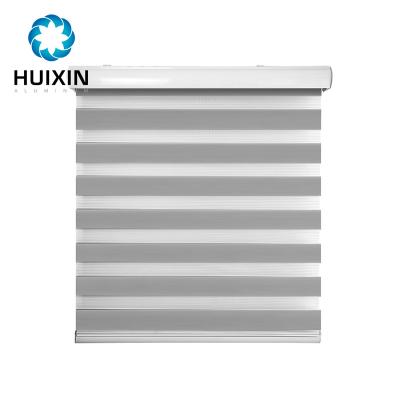 China Modern Zebra Blinds System Light Shading Window Roller Blinds For Office for sale