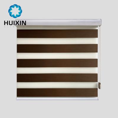 China Factory Price Modern Manual Day And Night Zebra Roller Shade System for sale