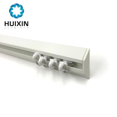 China No Assembly Needed Best Quality Aluminum Curtain Track With Runner Accessories Aluminum Curtain Track for sale