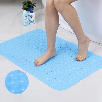 China Many Years Sustainable Factory Luxury Home Bathroom Non Slip Mat Shower Bathtub Waterproof Foot Mat Household Floor Bath Mats for sale