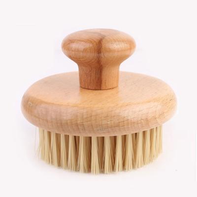 China All Lash Bath Brushes Bamboo Sisal Oval Bath Set Manufacturer Wooden Massage Dry Skin Nature Hair Scrubber Body Back Shower Natural for sale