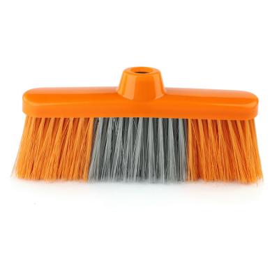 China Best Household Dry Economical Plastic Cleaning Soft Broom With Soft Pet Bristle For Indoor And Outdoor Sweeping for sale