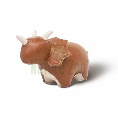 China Home Decorative Art Ornaments Bookends Living Room Office Hotel Decor Triceratops Table Display,Doorstop Gifts for sale