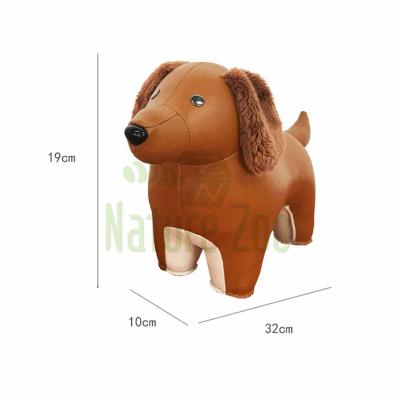 China Modern Home Decor Handmade Modern Home Decor Coffee Table Supplying Art Decoration Synthetic Leather Craft Creative Golden Retriever Pet for sale