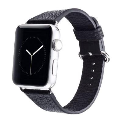 China Suppliers Wholesale Apple Watch Strap Mens 42mm Leather Smart Watch Strap For Apple Watches for sale