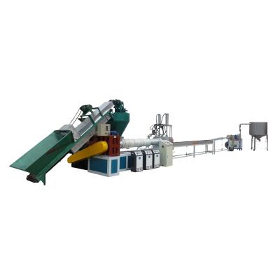 China Plastic Recycling Line Machine Waste Plant PP PE Film Pelletizing Pelletizing Plastic Recycling Machine for sale