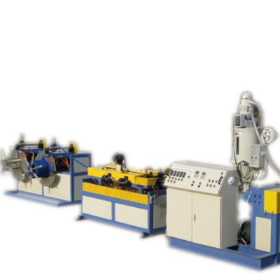 China Single Wall Drain Machinery Plastic HDPE Pipe PVC Corrugated Pipe Making Machine for sale