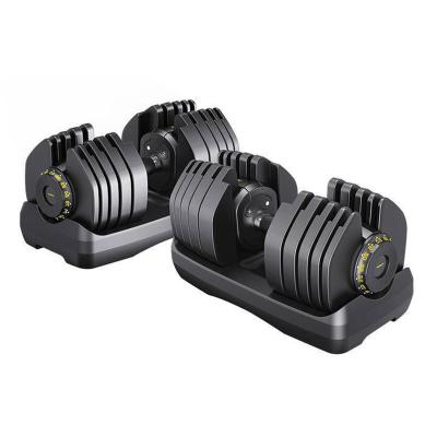 China BunnyHi YL003 Mancuernas Adjustable Gym Equipment Adjustable Weight 40kg Adjust Adjustable Dumbbell 40kg for sale