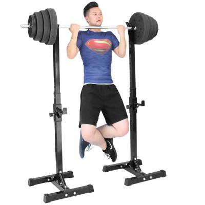 China BunnyHi GL014 Adjustable Gym Bench Weight Barbell Power Rack Stand Adjustable Barbell Rack for sale