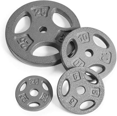 China Durable BunnyHi GL003 Cast Iron Weights Plates Gym Weight Set Plates for sale