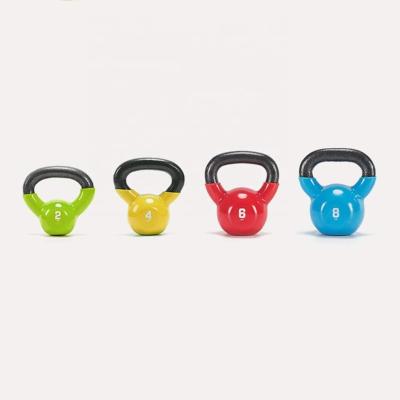 China BunnyHi HL001 4/6/8/10/12/14/16KG Strength Training Dumbbell Competition Eco-friendly Kettlebell Set for sale