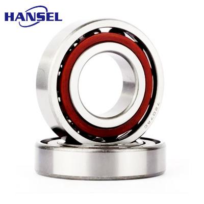 China Low Voice Railway Bearing 5307 Angular Contact Bearing Chrome Steel GCR15 for sale