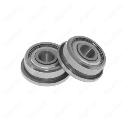 China Food Shop Furniture F686 Small Flanged Deep Groove Ball Bearing with Lubrication for sale