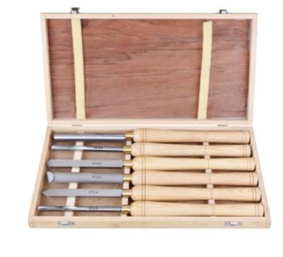 China Professional Woodworking Tools 8 Pcs / Set Manual Wood Carving Chisel Carpenters Tool Kit Turning Tools DIY Detailed Hand Tools for sale