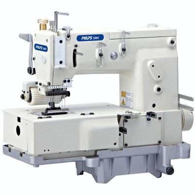 China PHLPS PLEASE-1408P 8 Needle Flatbed Chainstitch Sewing Machine Industrial Multi Needle Machine for sale