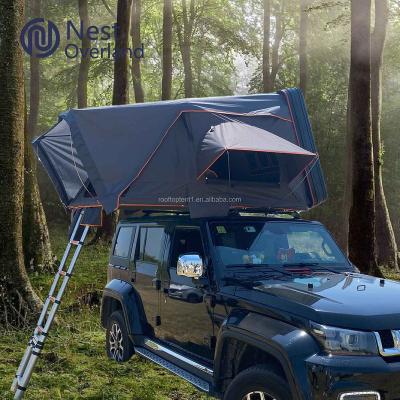 China High quality cheap price bedroom straight type one 4 season 100% waterproof practical camping top tent roof top tent for sale