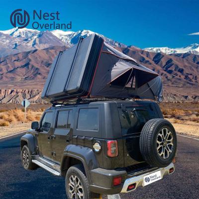 China Straight Tying Type Kings Used Aluminum High Quality Roof Top Rooftop Campervan Off Road Adventure Tent for sale