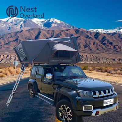 China German Quick Auto Opening Best Price Straight Tying Type For Sale Practical Campervan Roof Top Tent for sale