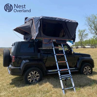 China Aluminum Car 4*4 New Products Family Camping 4 Person Waterproof Roof Top Type Straight Bracing Type for sale