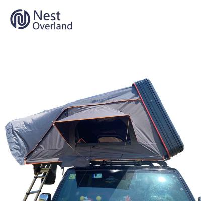 China Straight Bracing Type Factory Sales 2000-3000 mm Roof 4wd Shell Car Camp Tents 1-2 Person Roof Top Hard Top Tent Direct for sale