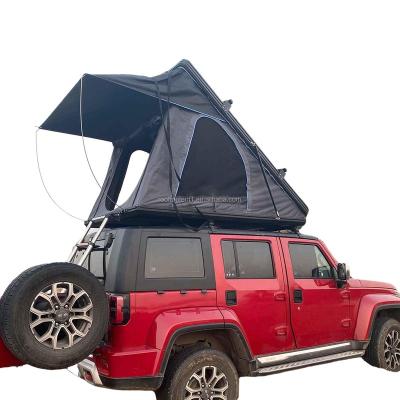 China Factory Price Manufacturer Supplier Supplier 2000-3000mm Straight Tie Down Type Used 2 Person Camper Aluminum Practical Roof Top Tent for sale