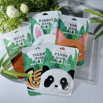 China Moisturizing Cream Skin Care Mascarillas Animals Moisturizing Sheet Panda Tiger Animal Face Mask Face Mask for sale