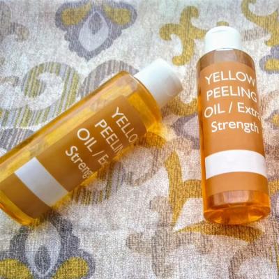 China Skin Revitalizer Peel Revitalizer Extra Strength Body Oil Yellow Strong Body Oil for sale