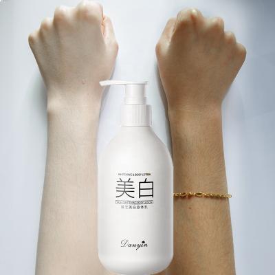 China Bleaching Whitening Private Label Whitening Body Lotion Niacinamide Milk Moisturizing Whole Body Whitening Lotion for sale