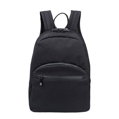 China Custom Smellproof Smellproof Carbon Lining Backpack PU Password Lock Protect Smell Proof Backpack for sale