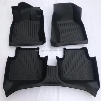 China Full Set Custom Left Hand Drive 3d 6d 5d Strip Car Rubber Mats for sale