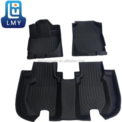 China Full Set Waterproof 3d Strip Car Floor Mats 6d 5d Rubber Mats for sale