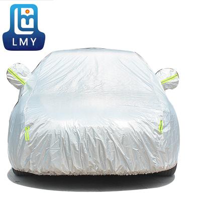 China Portable Waterproof Dustproof Inflatable Snow Protection Car Cover for sale