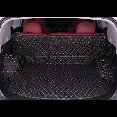 China High Quality Full Set Wholesale XPE 3d 5d Trunk Leather Mat for sale