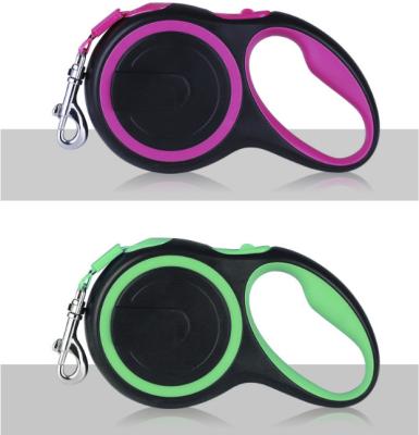 China Wholesale Small Large Plastic Nylon Multi-colors Lights Manufacturer Automatic Retractable Dog Leash for sale