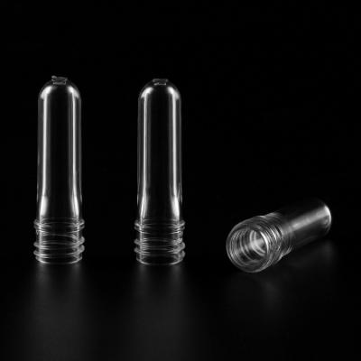 China Hot Sale 18Mm Clear 8G PET Bottle Plastic Transparent Preform Tube for sale