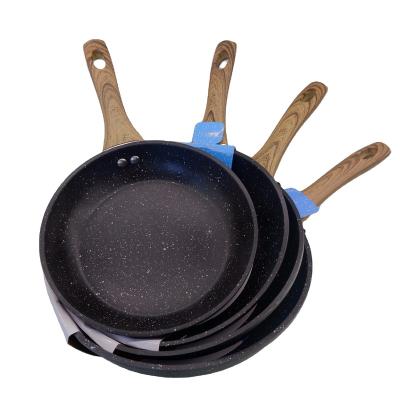 China Customized Modern Factory Sizes Aluminum Nonstick Frying Pan Frying Pan for sale