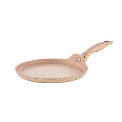 China Sustainable Forged Aluminum Marble Coating Pizza Pan for sale