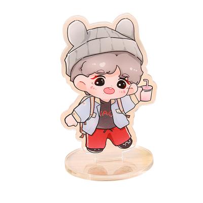 China Wholesale Recyclable Clear Acrylic Anime Figure Standee Acrylic Standee Stand Display for sale