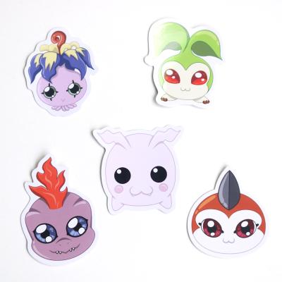 China Wholesale Waterproof Waterpoof Sticker Anime Cartoon Printing Decorative Custom Stickers for sale