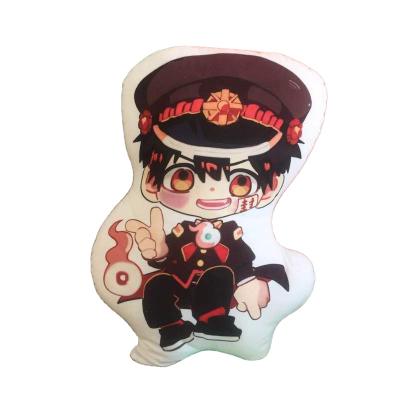 China Viable Wholesale Designer Decorative Cute Cutout Pillow Bed Custom Anime Pillow Case for sale