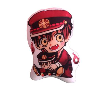 China Viable Wholesale Anime Decorative Bed Pillow Designer Contour Cute Custom Pillow Case for sale