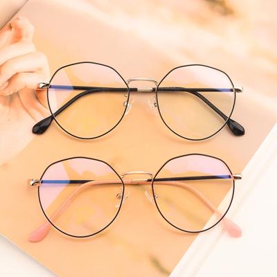 China Optical Frames Metal Optical Glass Frame, Anti Blue Light Metal Glasses, Computer Protective Glasses for sale